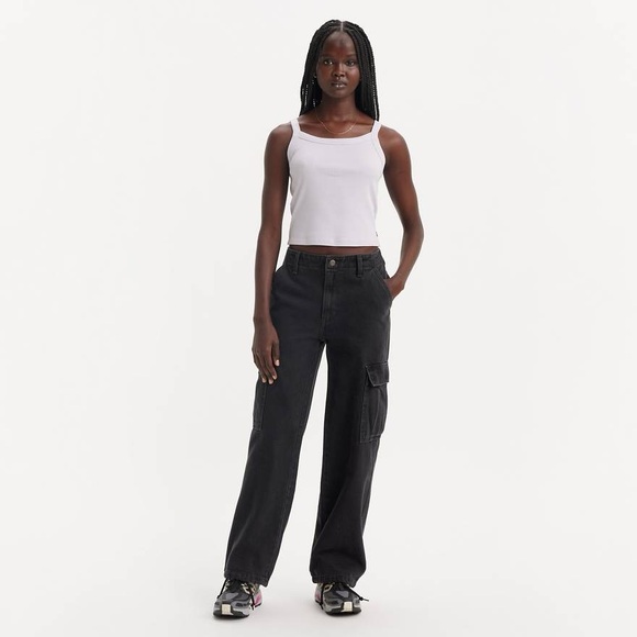 Levi's Denim - Levi's 94 Baggy Cargo Pants Womens
